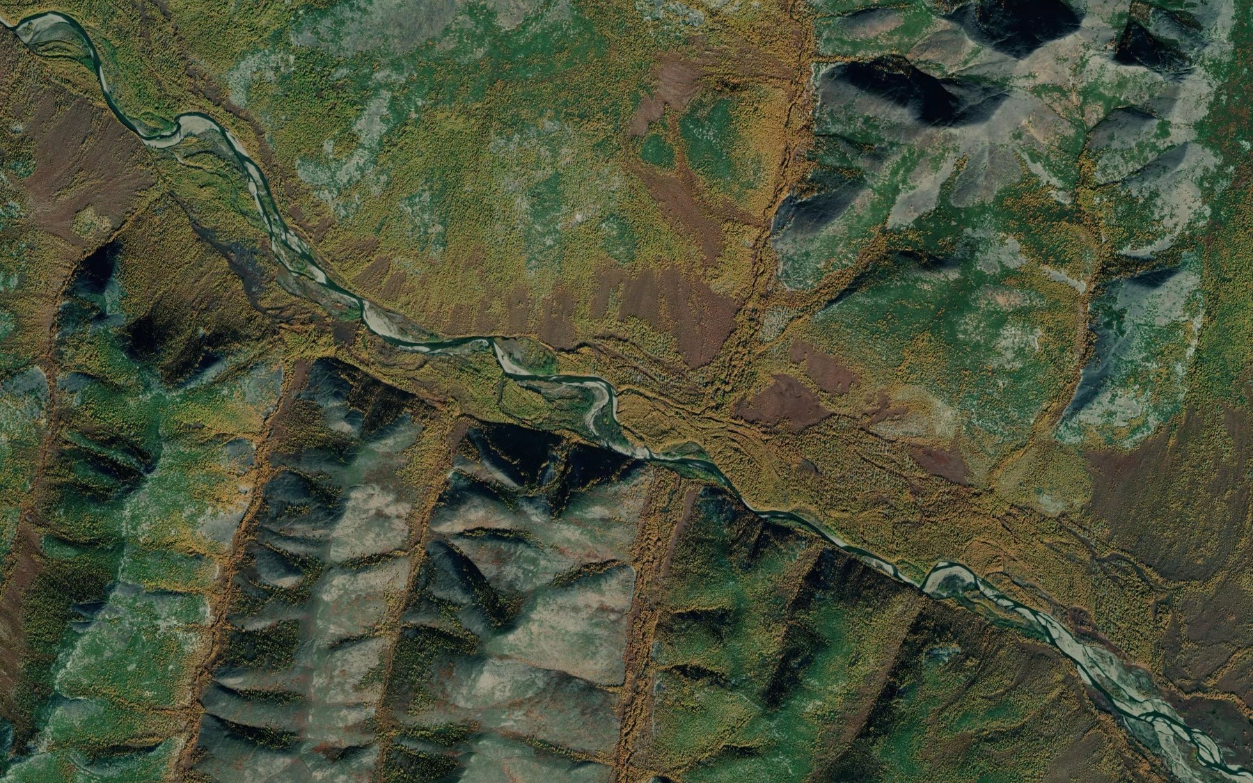 Satellite map of the Skrytyy