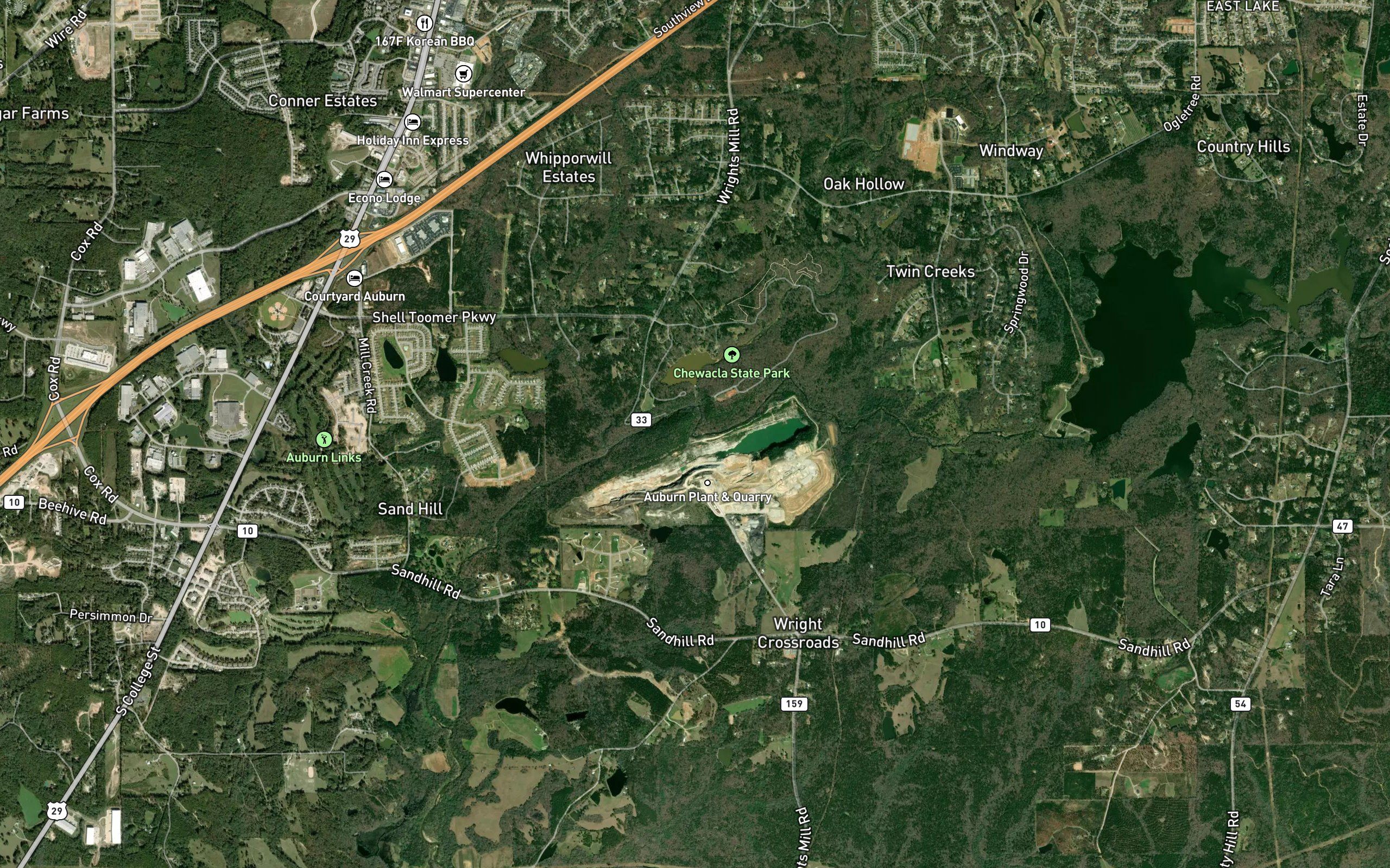 Chewacla State Park Lake