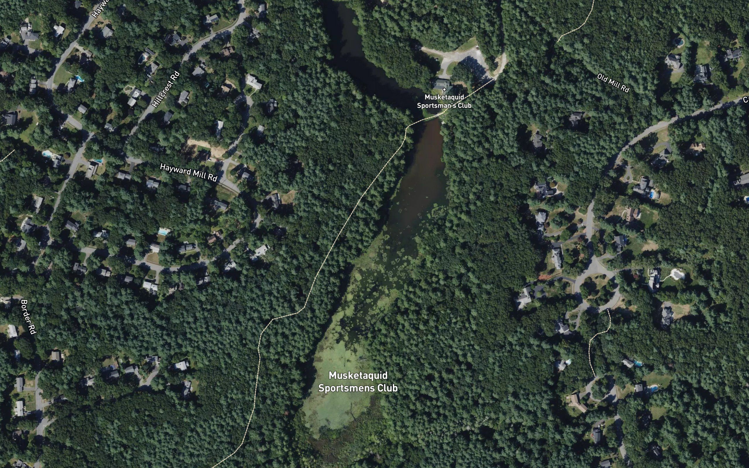 Musquetaquid Pond