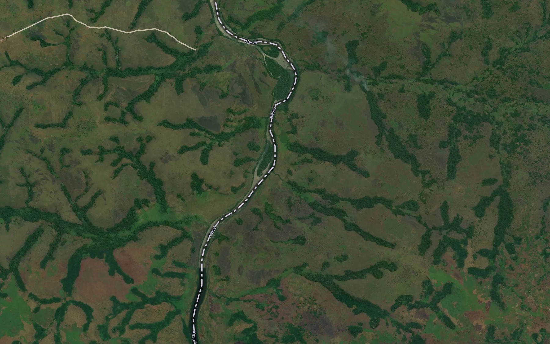 Satellite map of the Kale