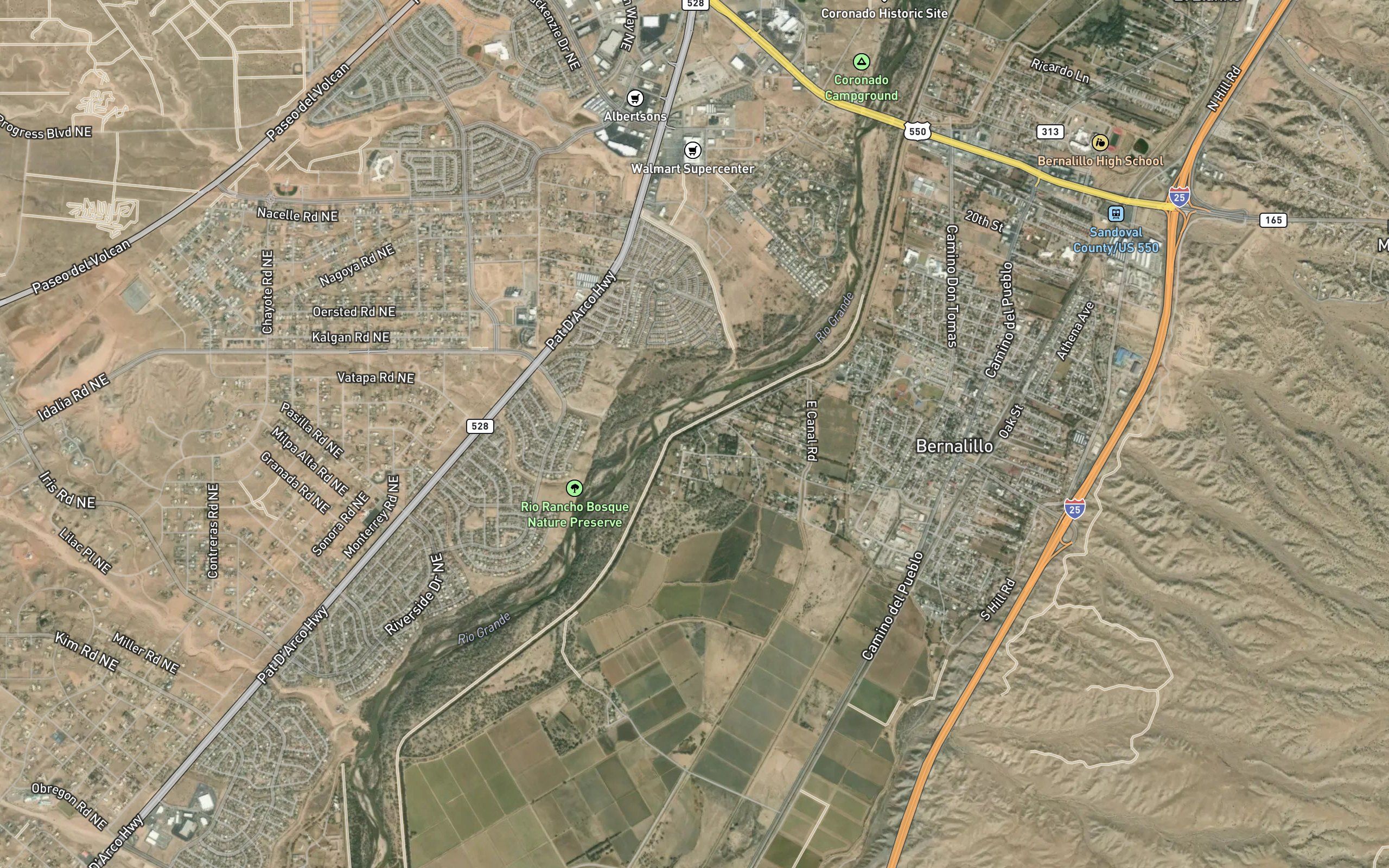Bernalillo Riverside Drain