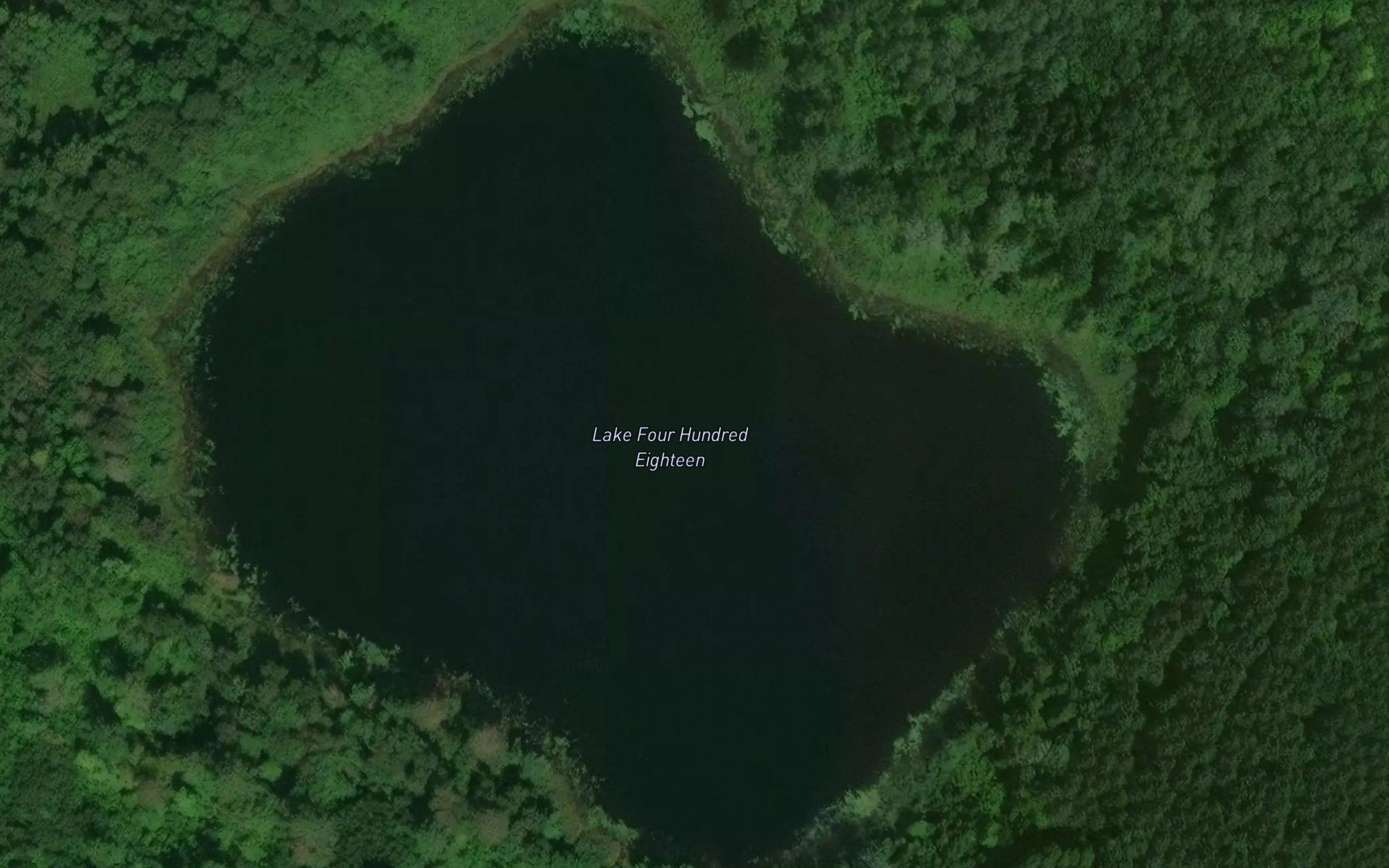 Lake Four Hundred Eighteen