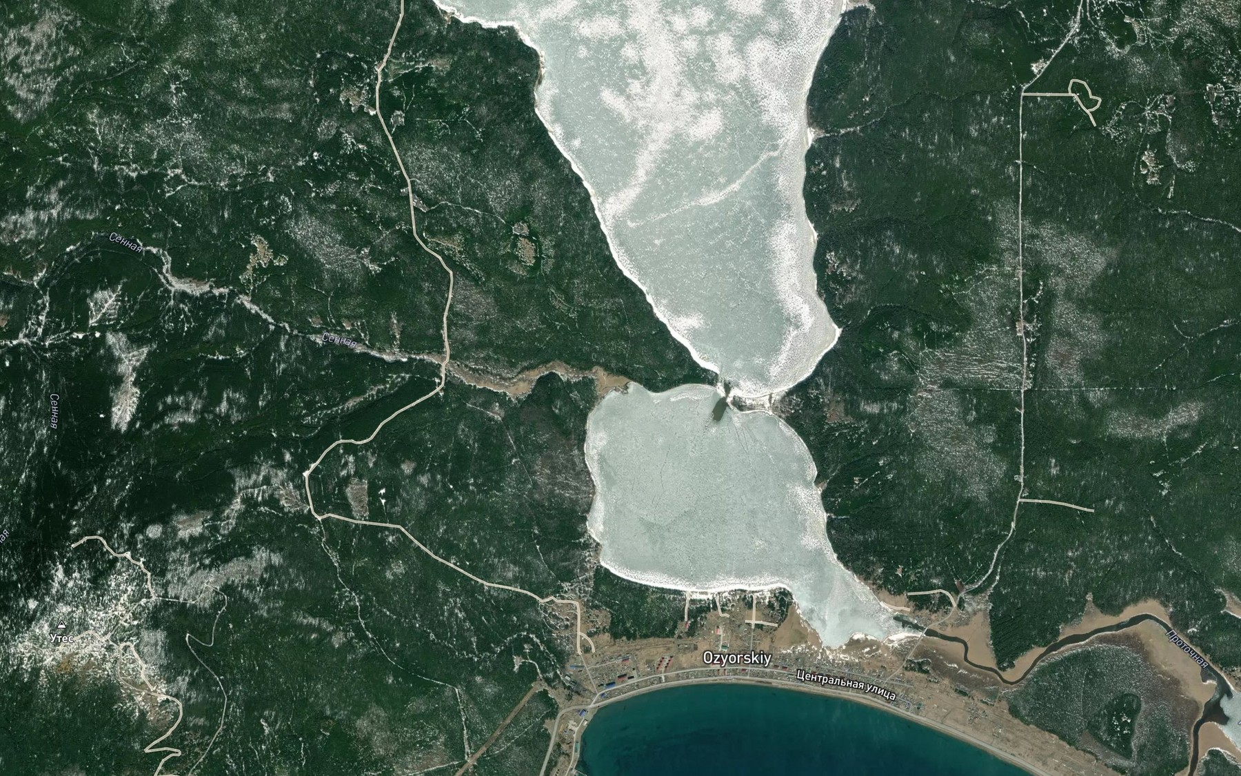 Satellite map of the Sennaya