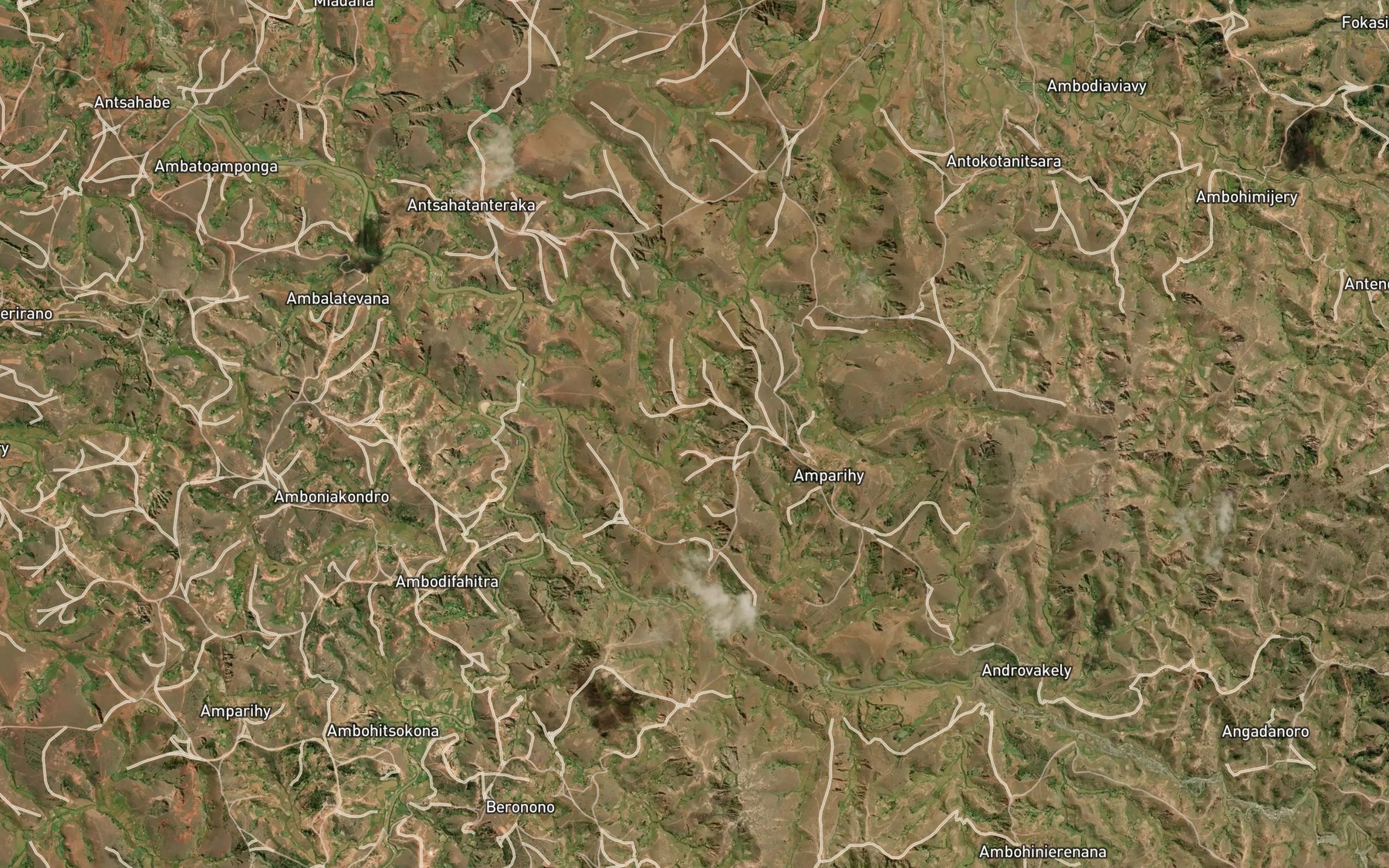 Satellite map of the Sahavinaky