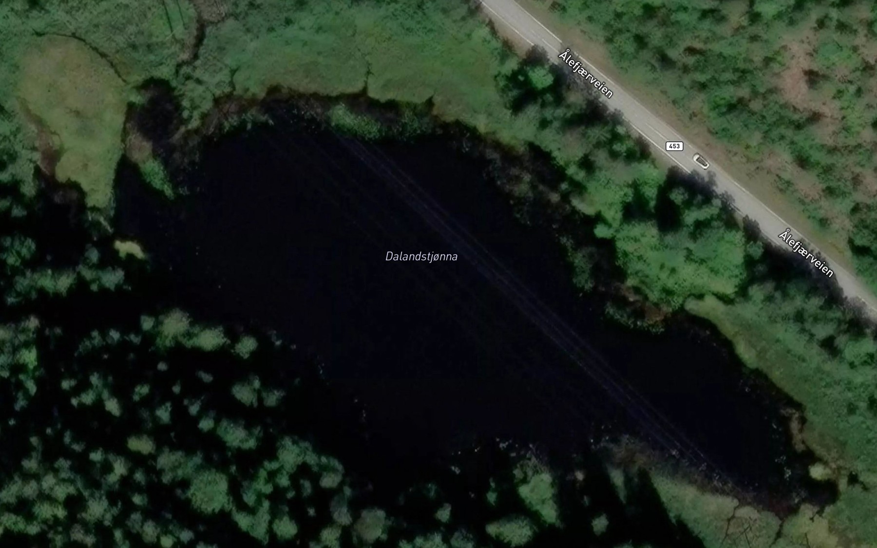 Satellite map of the Dalandstjonn