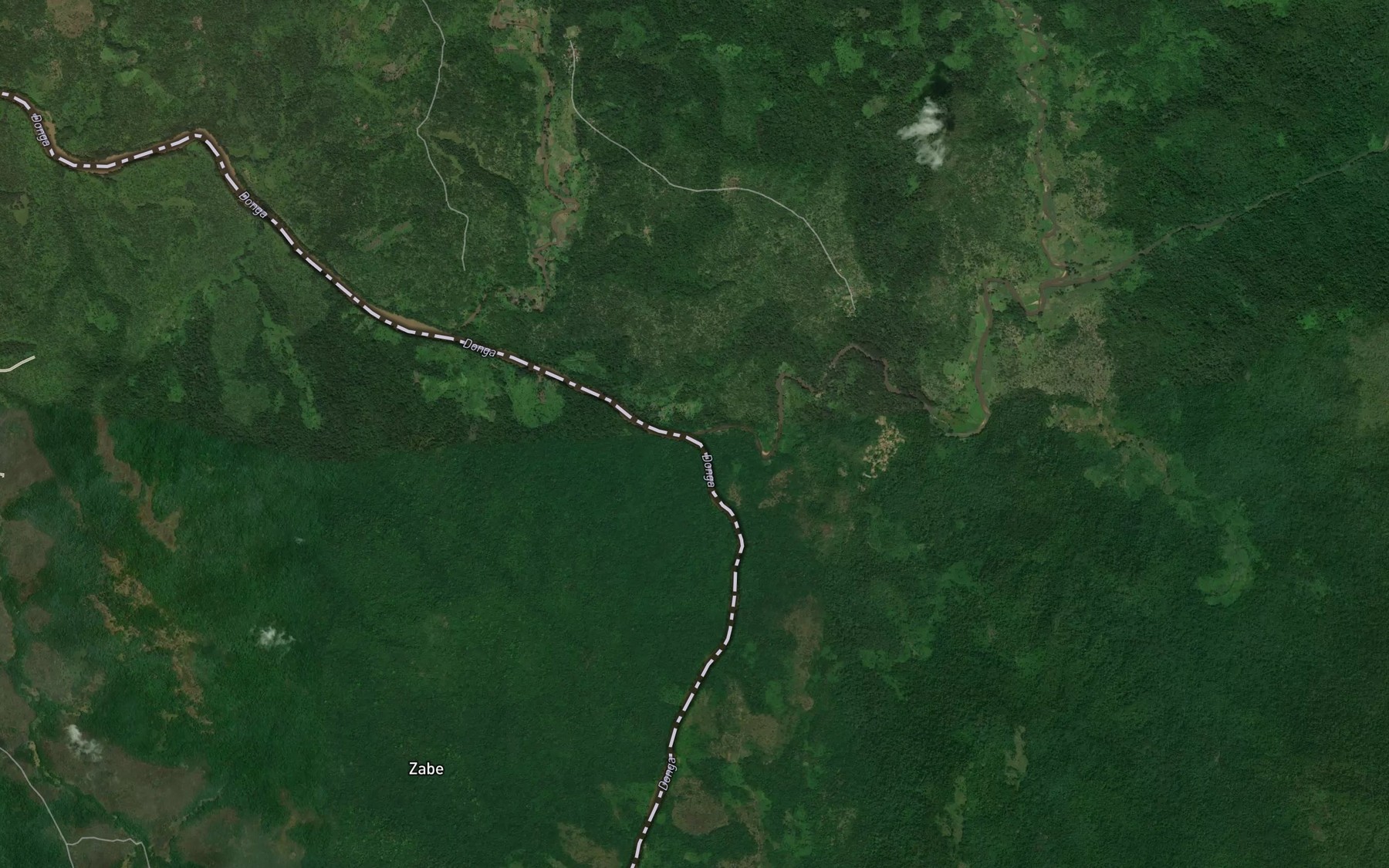 Satellite map of the Api