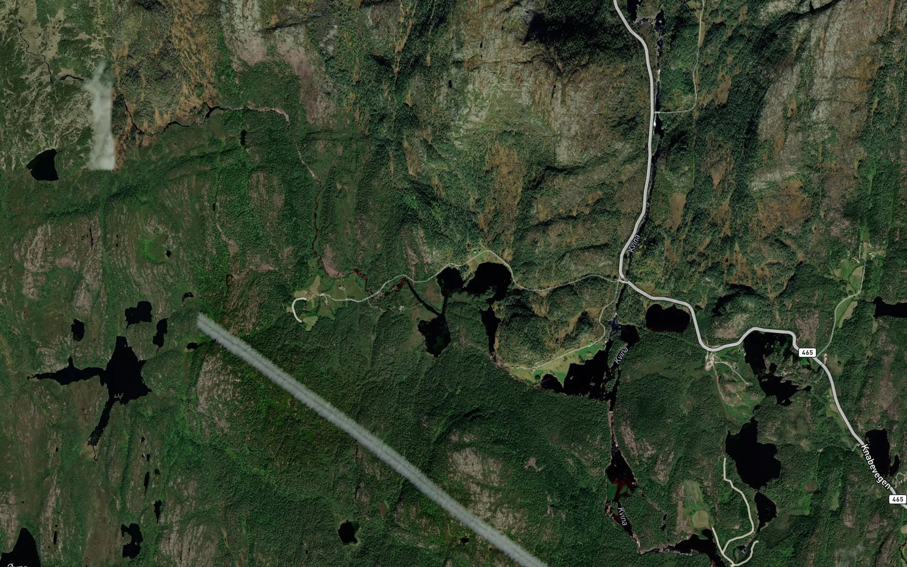 Satellite map of the Uretjodna