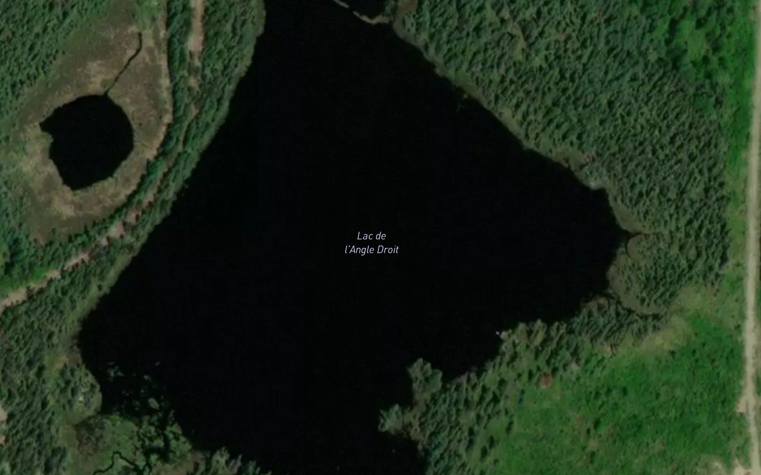Lac de l'Angle Droit