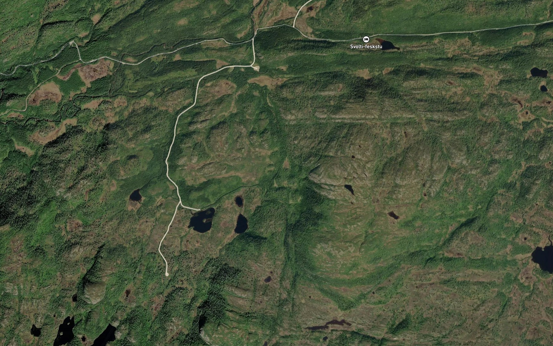 Satellite map of the Nytjonnbekken