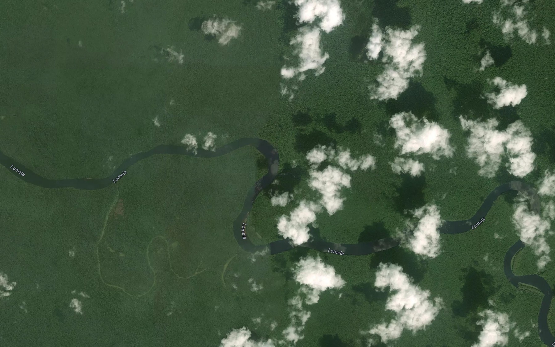 Satellite map of the Likafe
