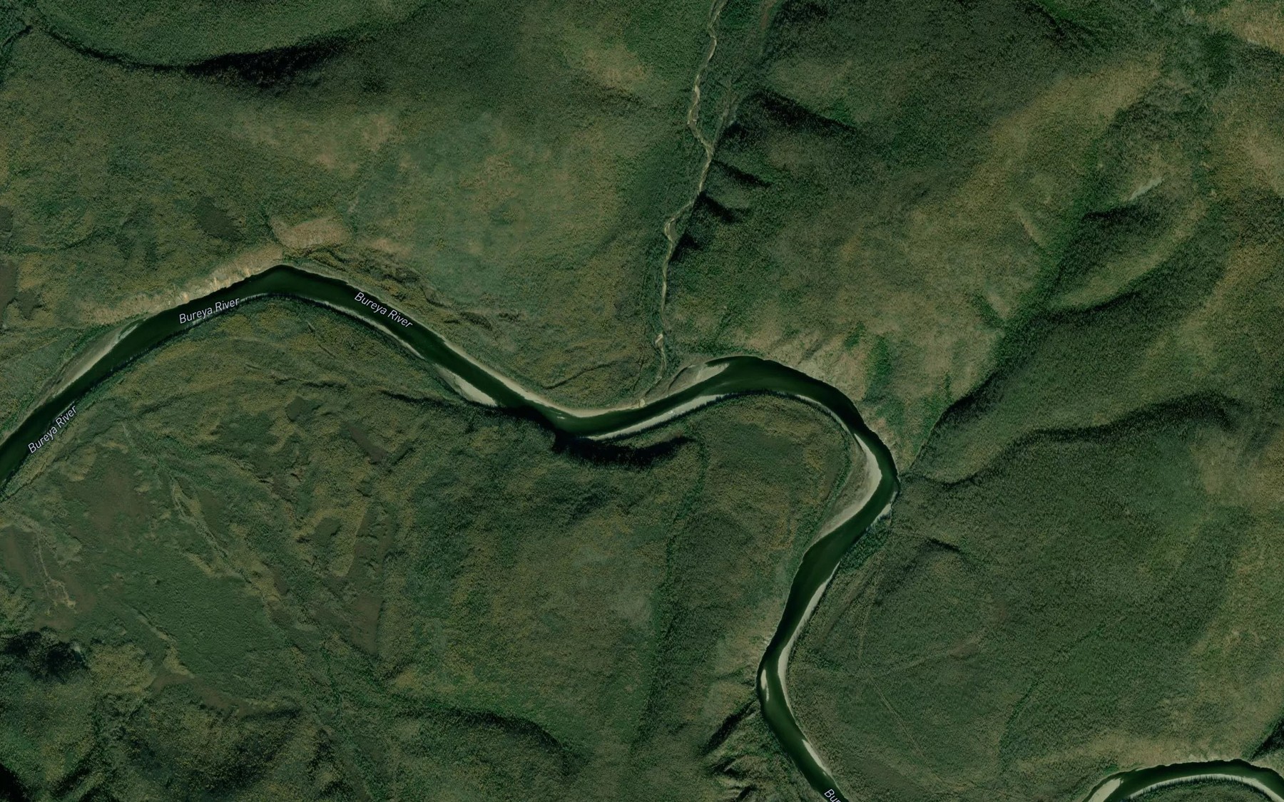 Satellite map of the Verkhniy Desh
