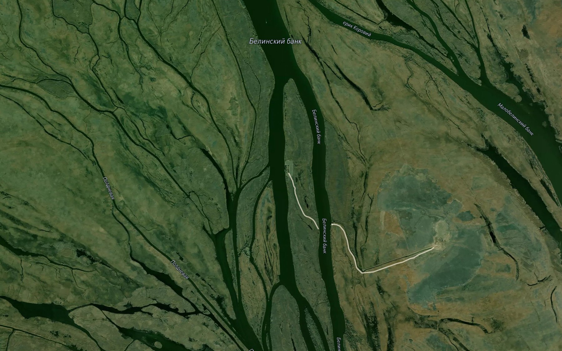 Satellite map of the Tonya Zelenginskaya