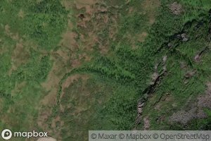 Satellite map of the Spruten