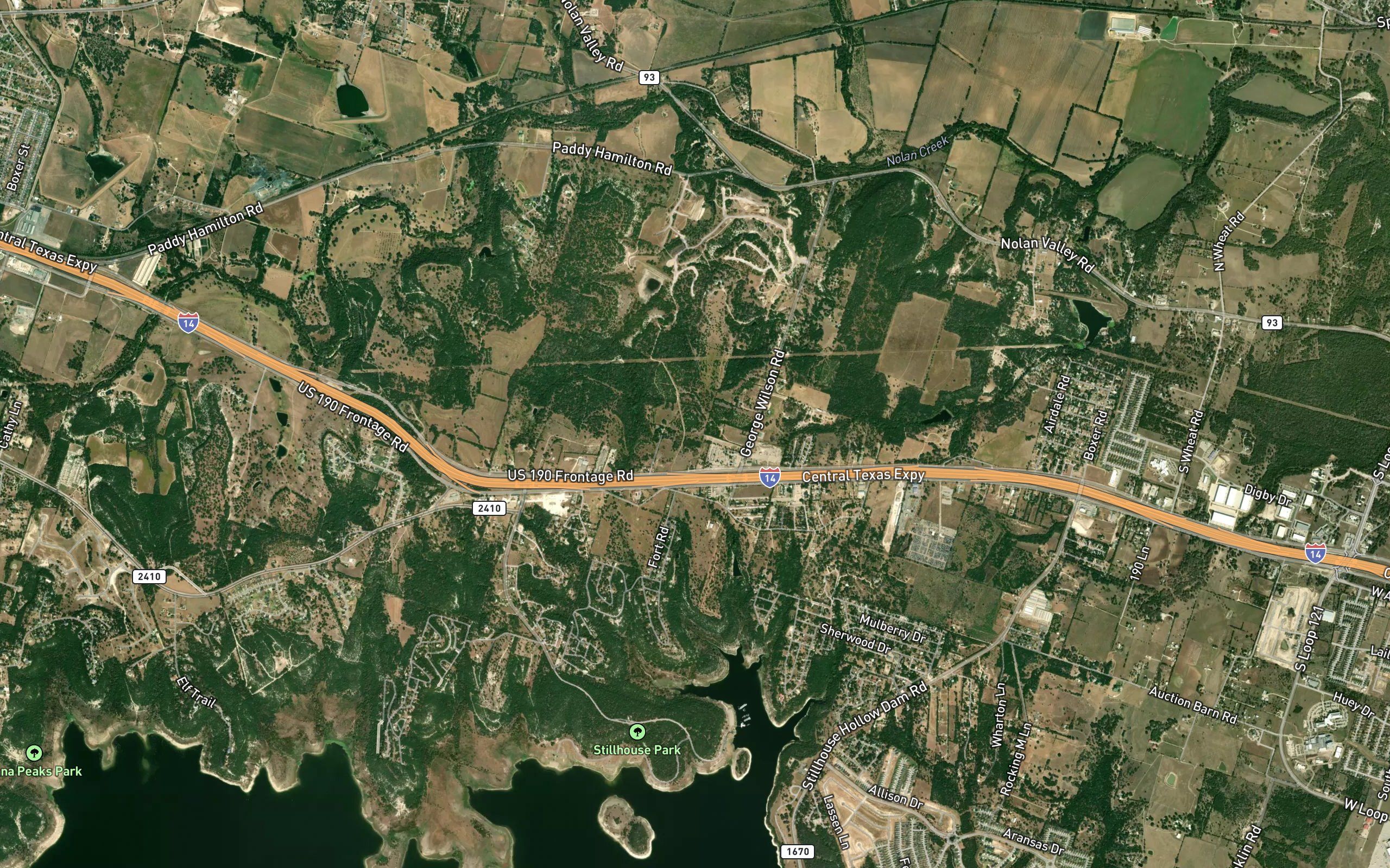 Soil Conservation Service Site 14 Reservoir