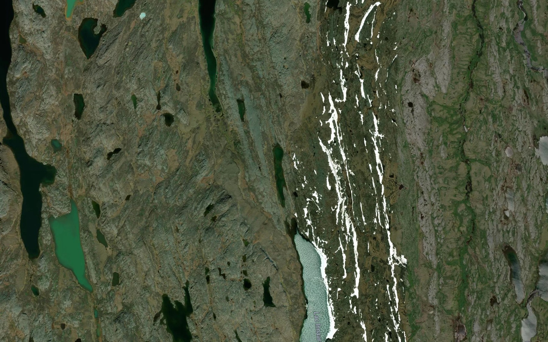 Satellite map of the Lac Innaaruliup Qamaniapinga