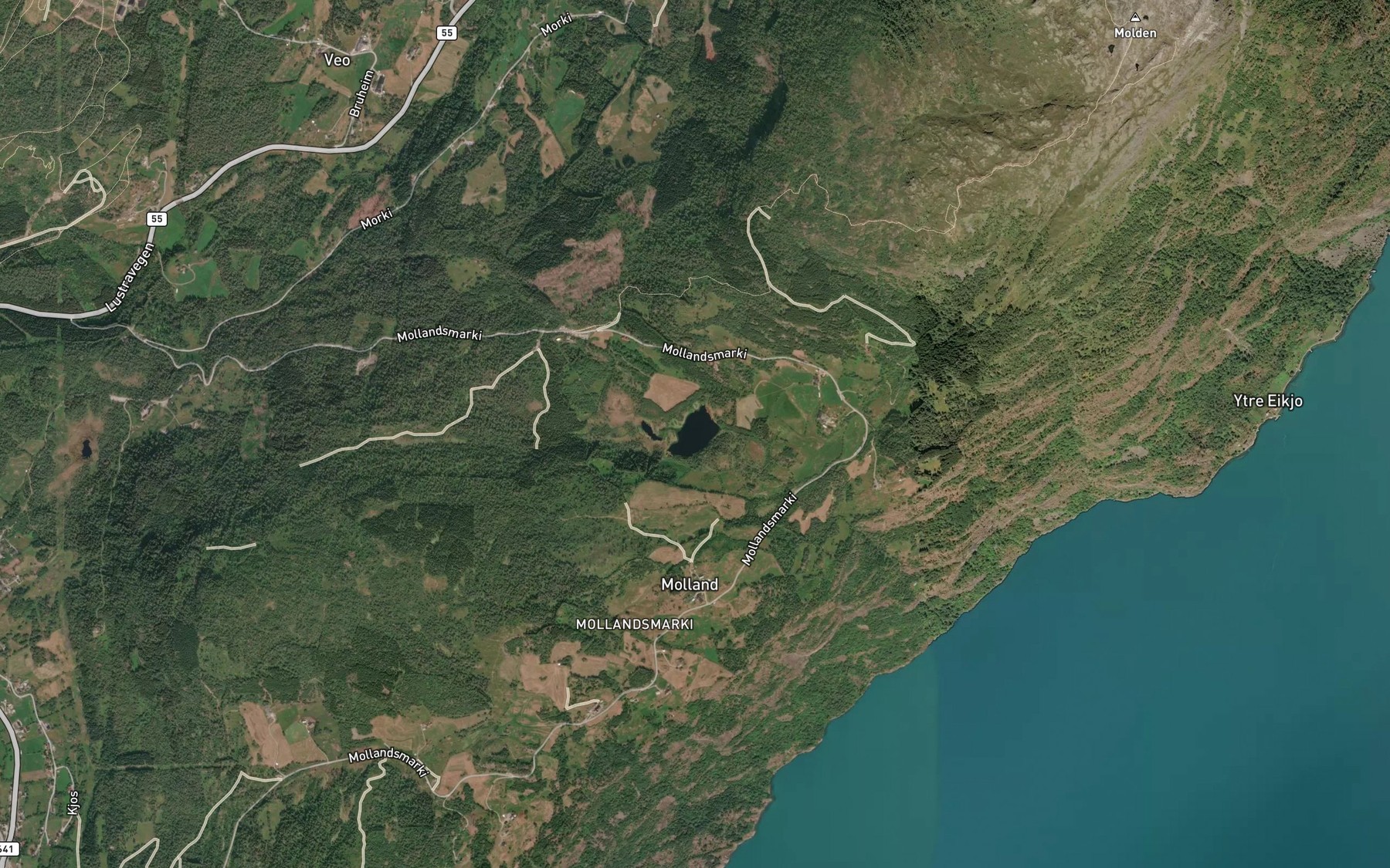 Satellite map of the Batatjorni