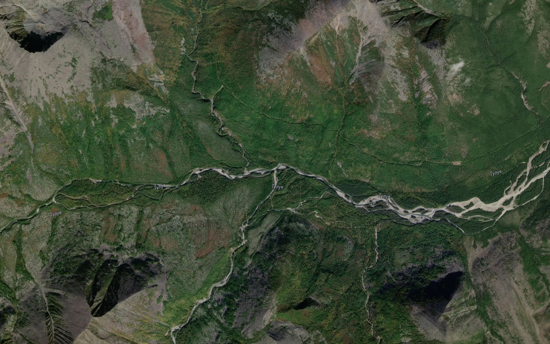 Satellite map of the Petelinskiy