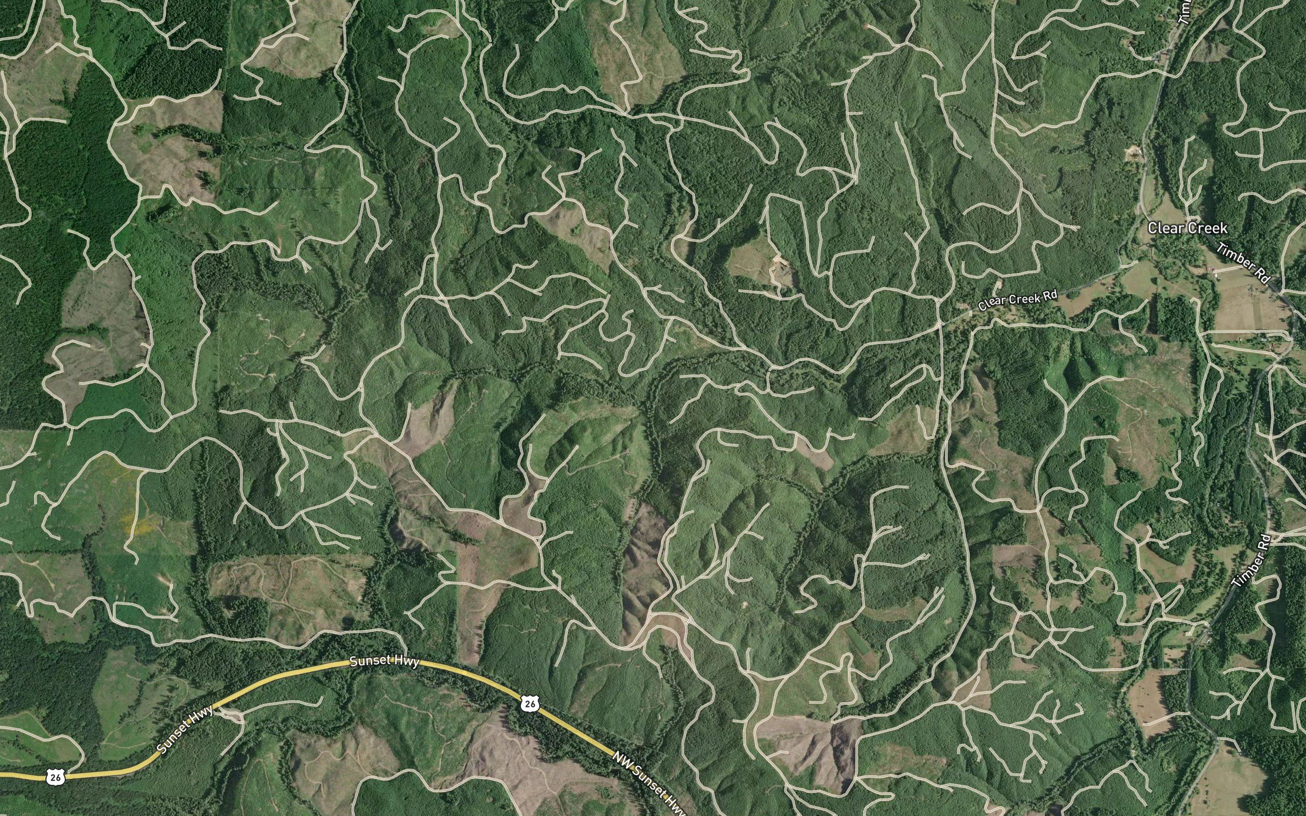 South Fork Green Timber Creek