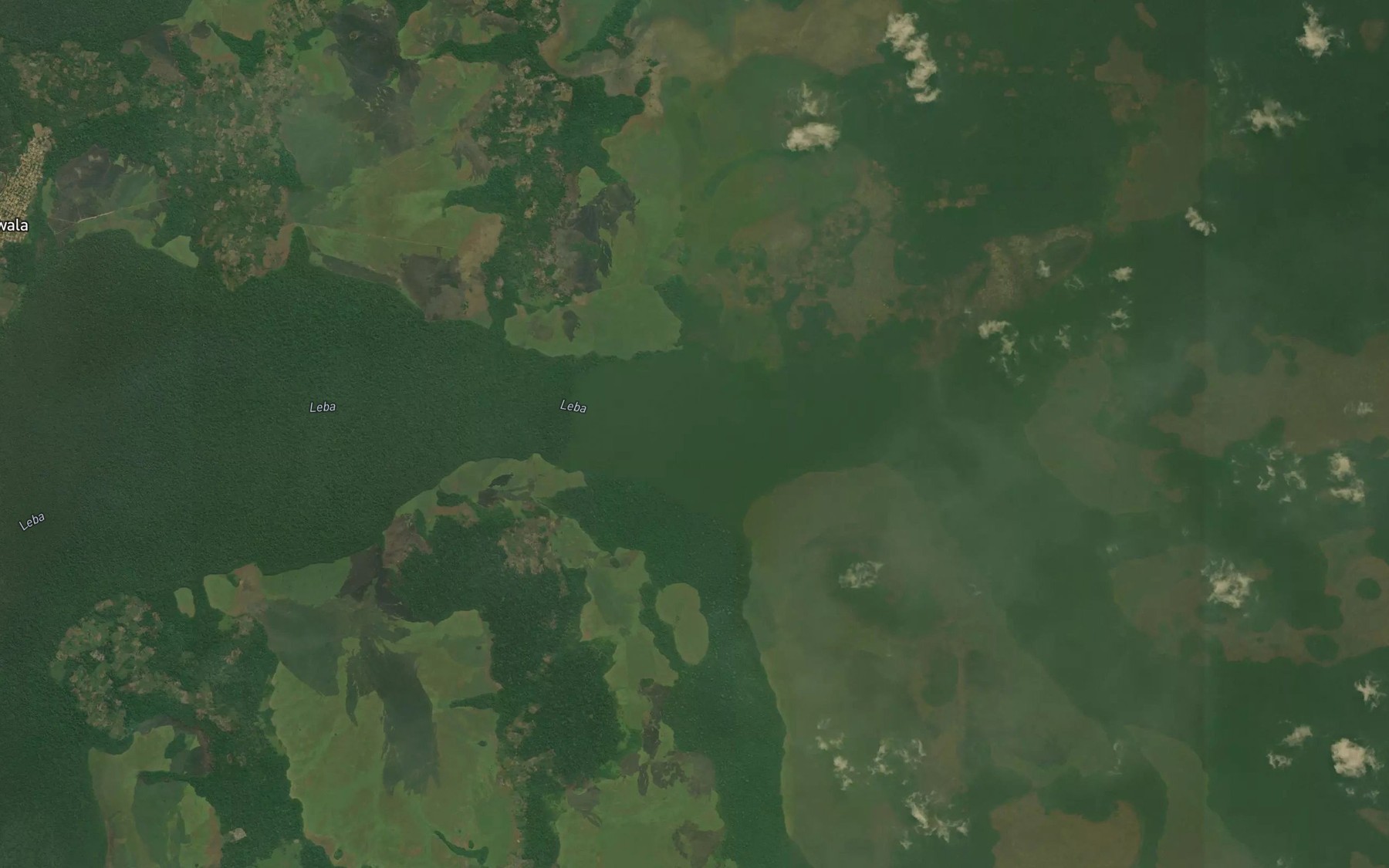 Satellite map of the Kaluga