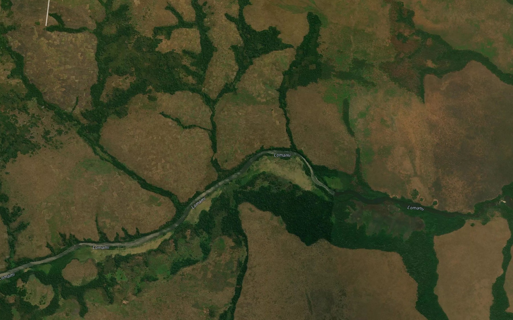 Satellite map of the Yeshi