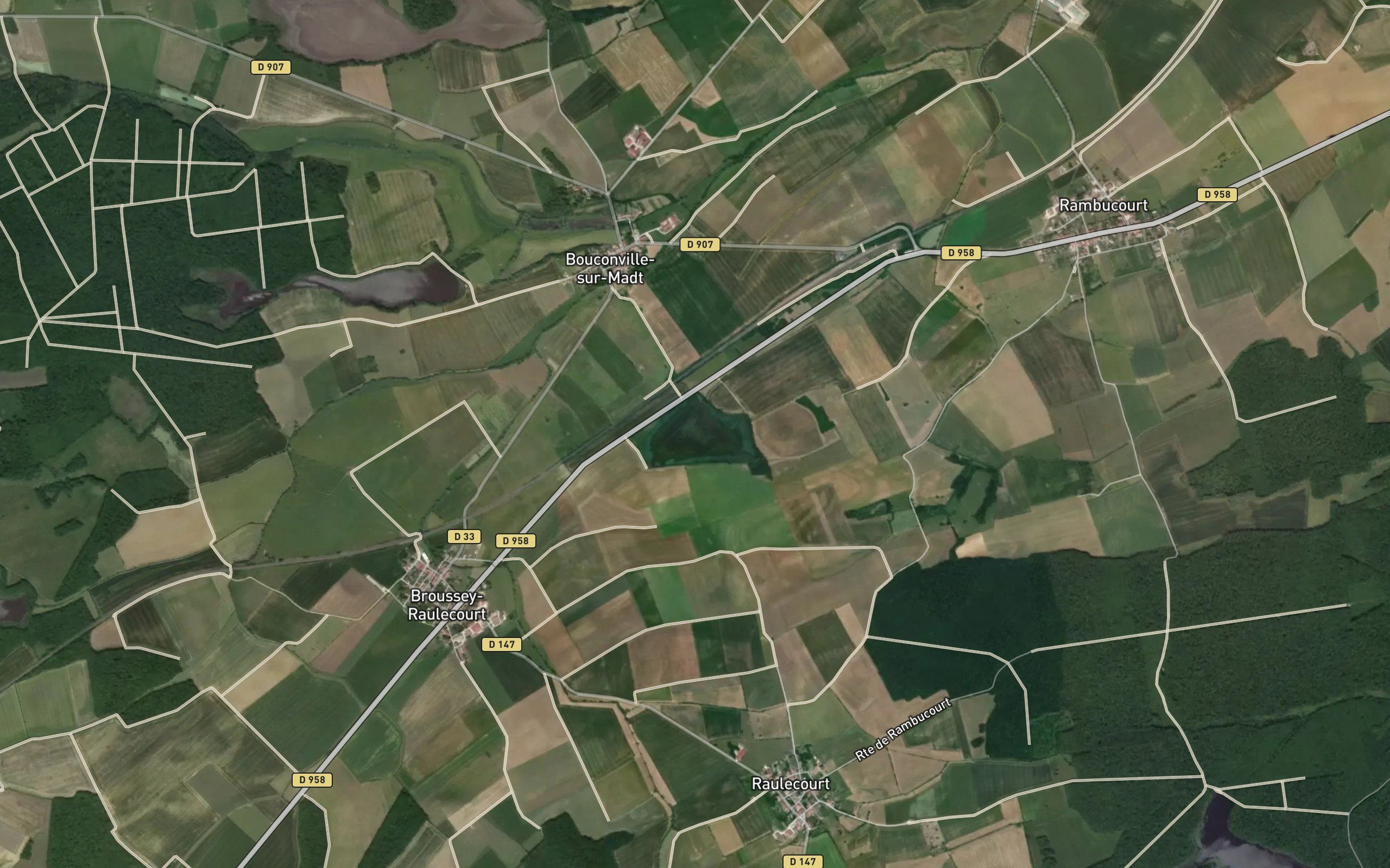 Etang de Maux la Chere