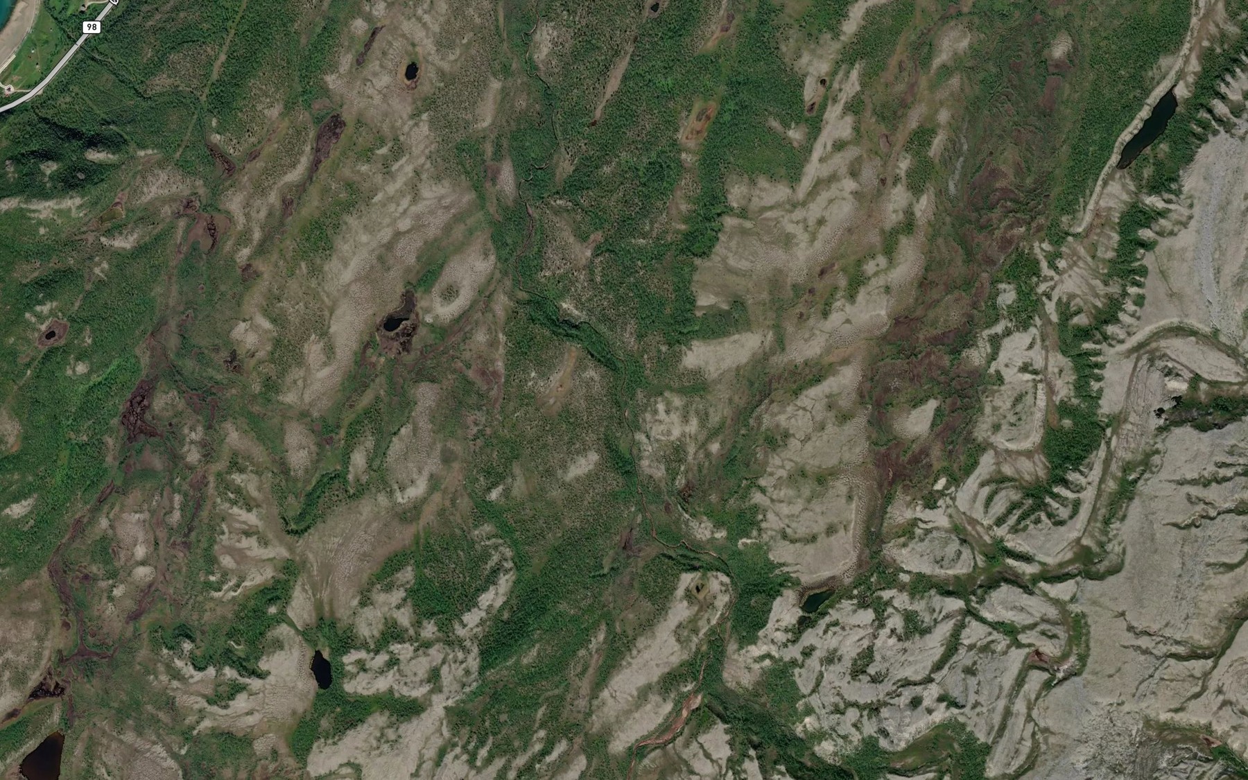 Satellite map of the Litnacapmirjogas