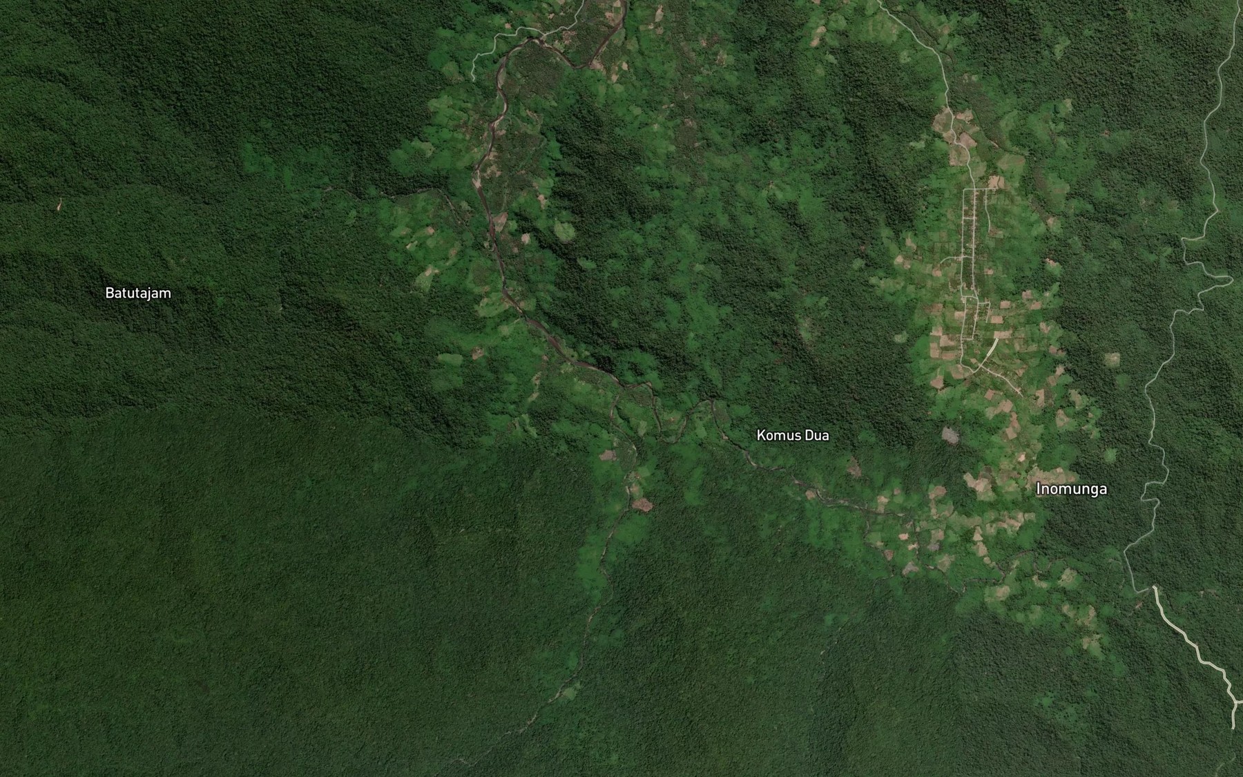 Satellite map of the Onggagu Paupau