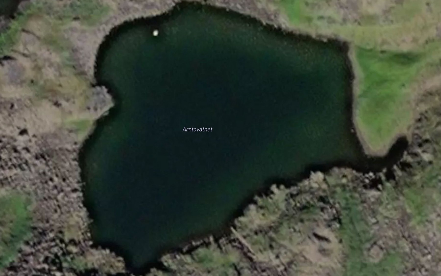 Satellite map of the Arntvatnet