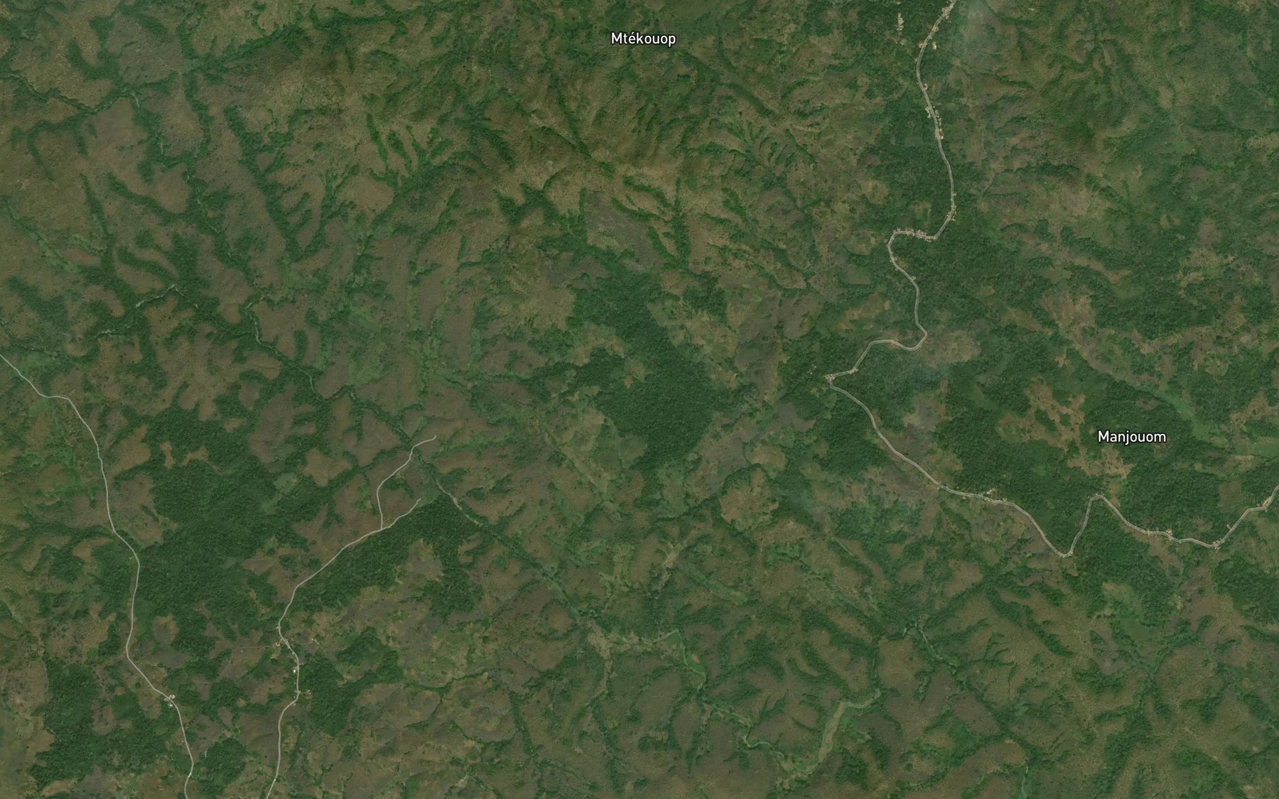 Satellite map of the Mbayit