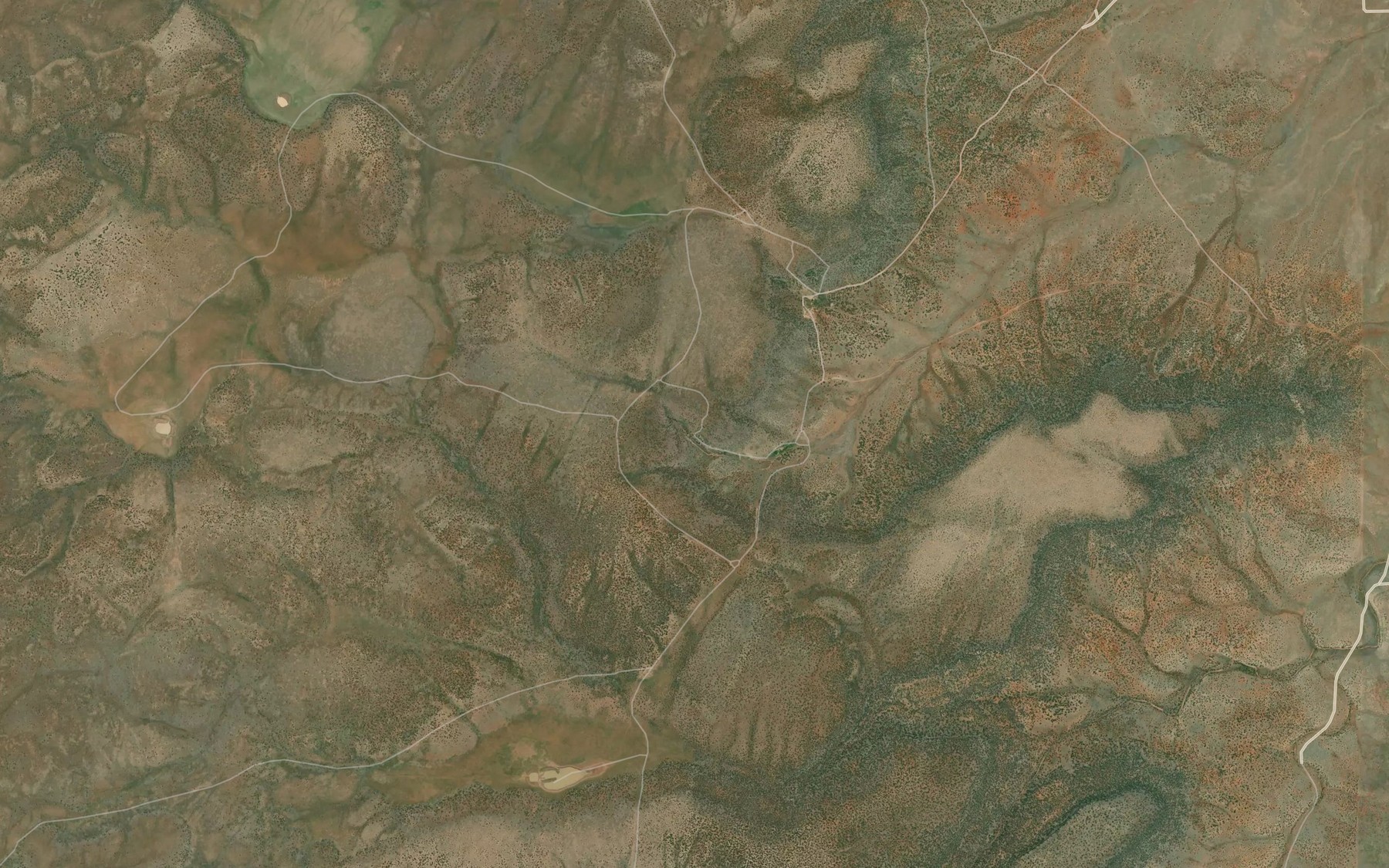 Satellite map of the Howard Spring
