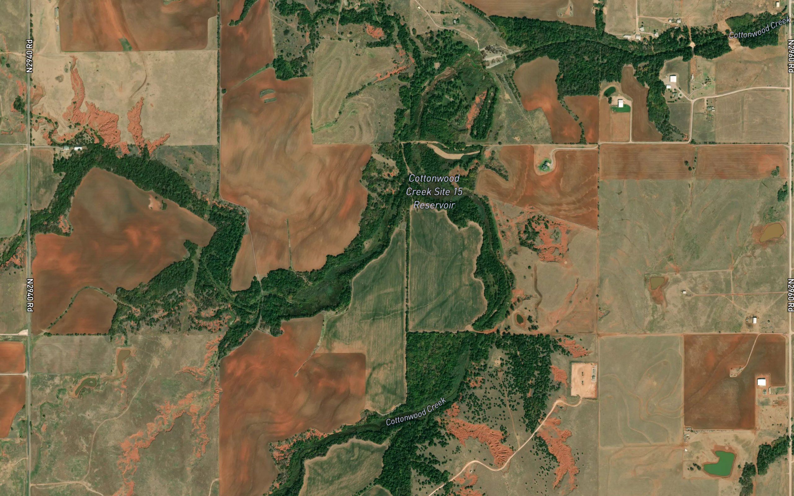 Cottonwood Creek Site 15 Reservoir