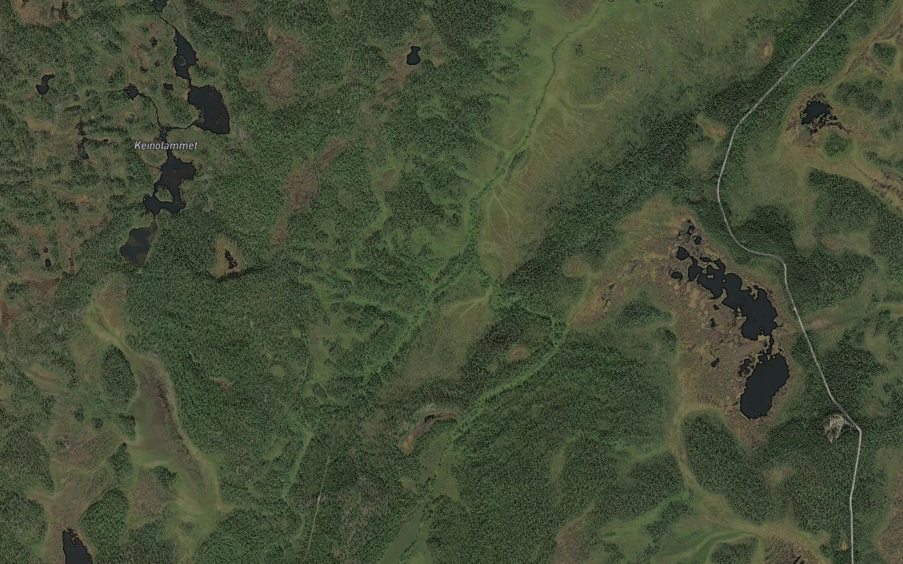 Satellite map of the Romlingbekken