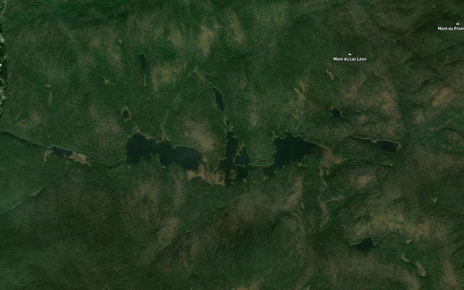 Satellite map of the La Baignoire