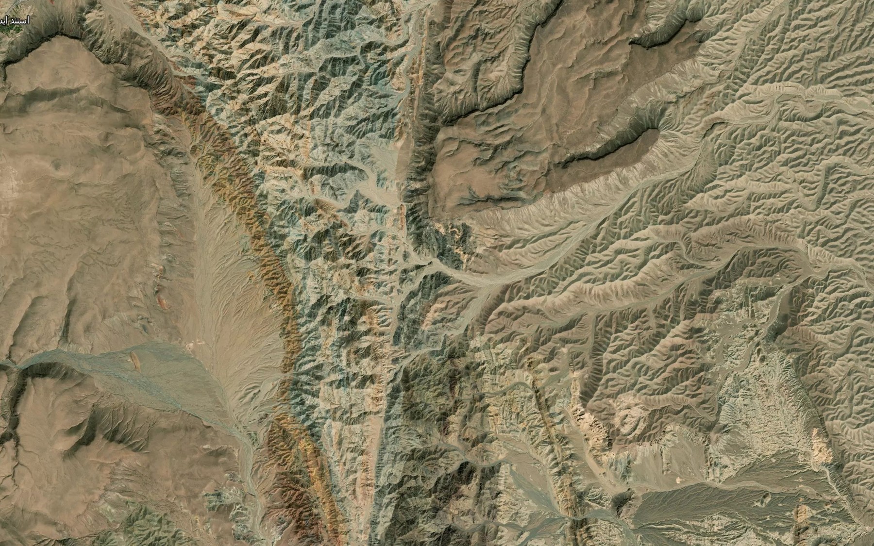 Satellite map of the Siah Kamar
