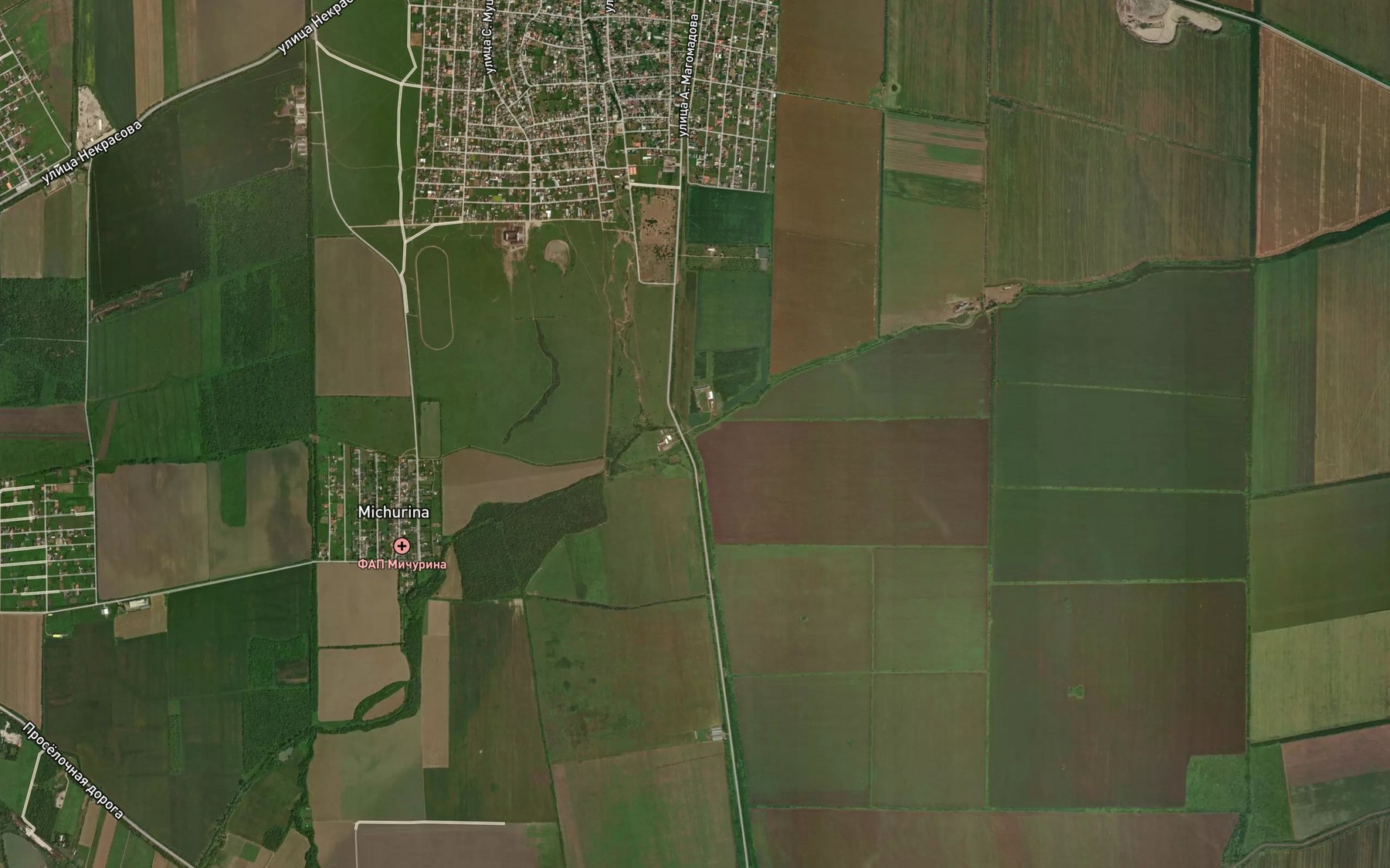 Satellite map of the Atagino-Goytinskiy Kanal