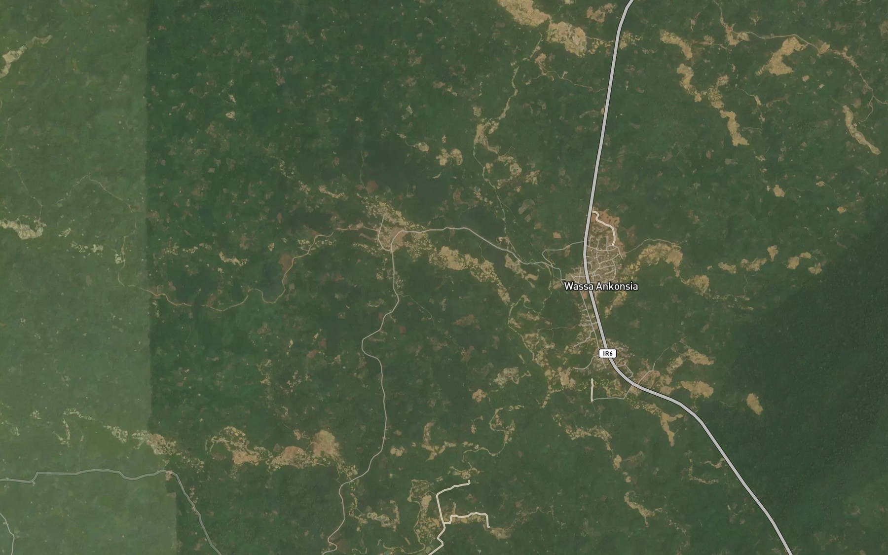Satellite map of the Twia