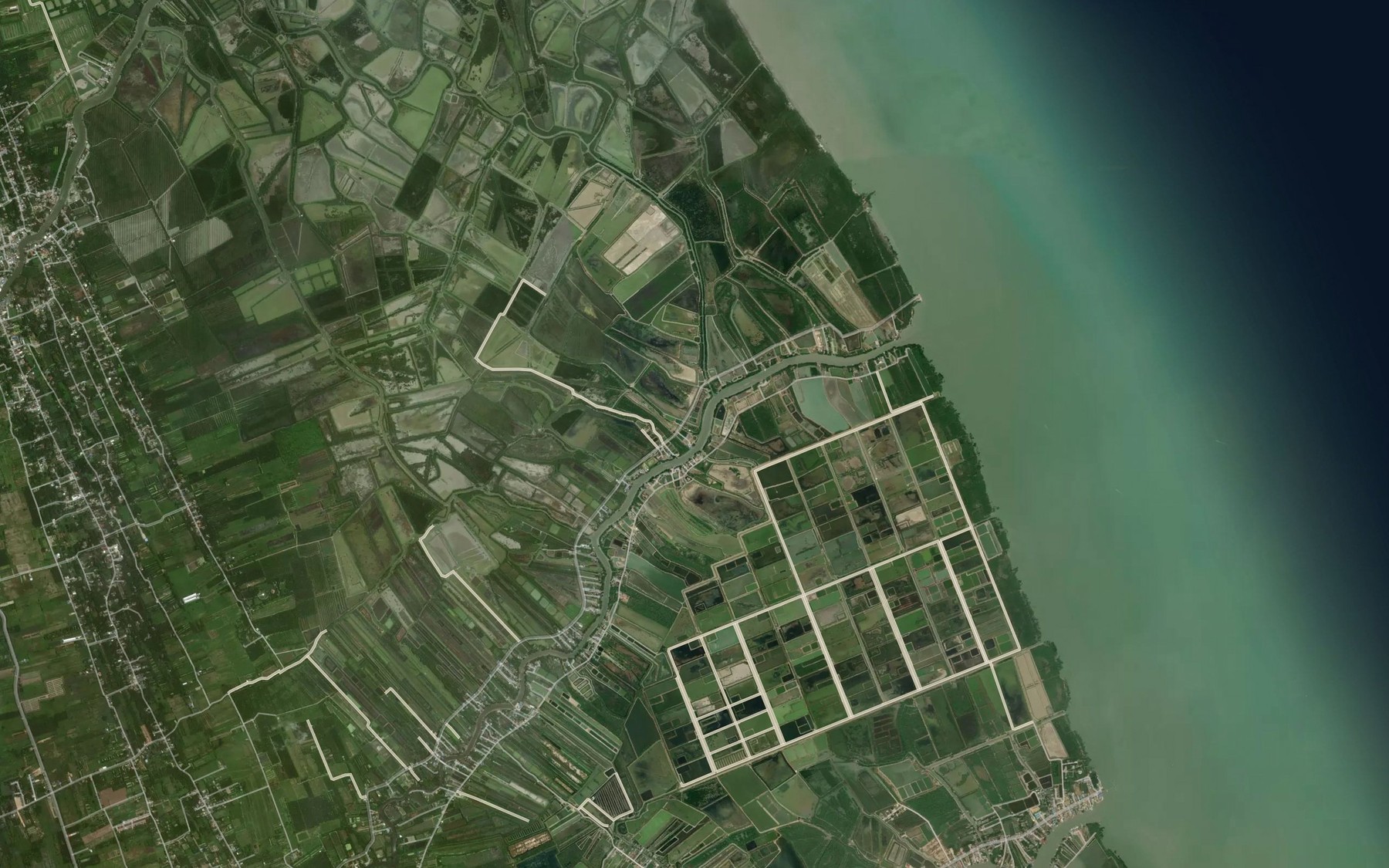 Satellite map of the Khlong Bang Mun Noi