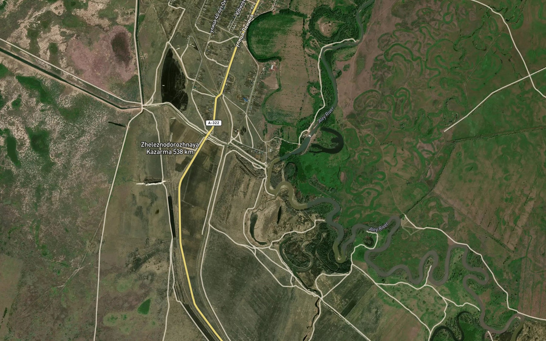 Satellite map of the Magistral'nyy Kanal