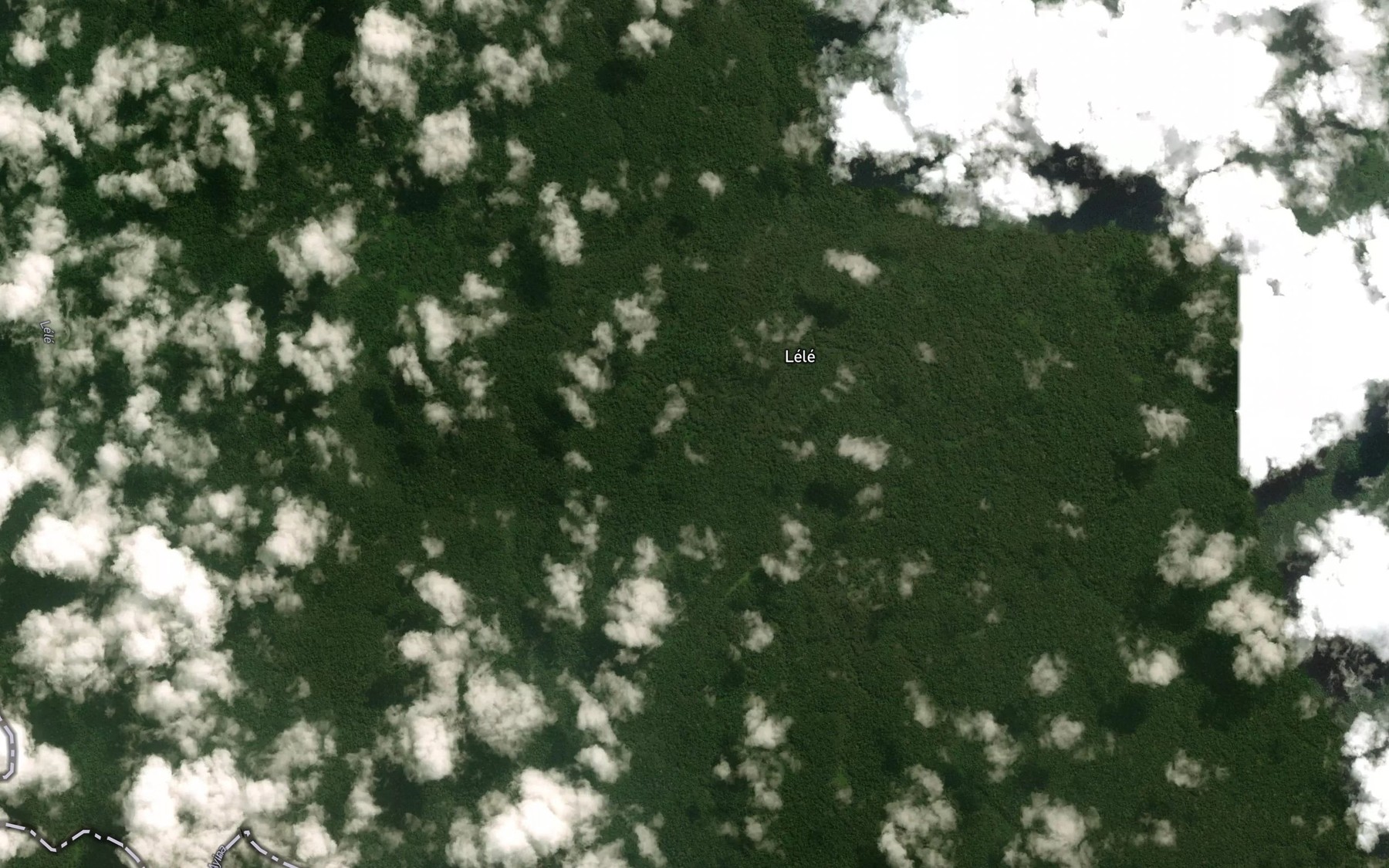 Satellite map of the Mimbaka