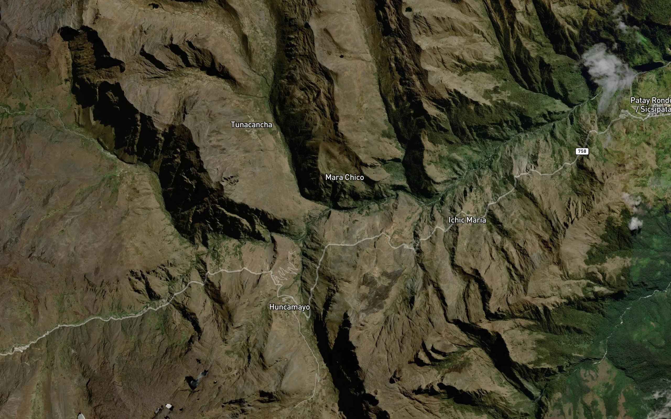 Quebrada Jarhuash Vado