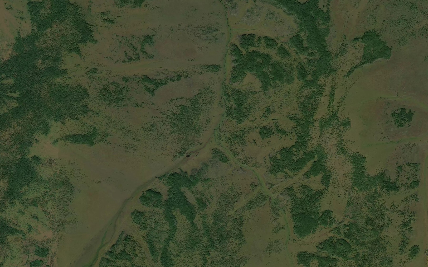 Satellite map of the Sangulyak