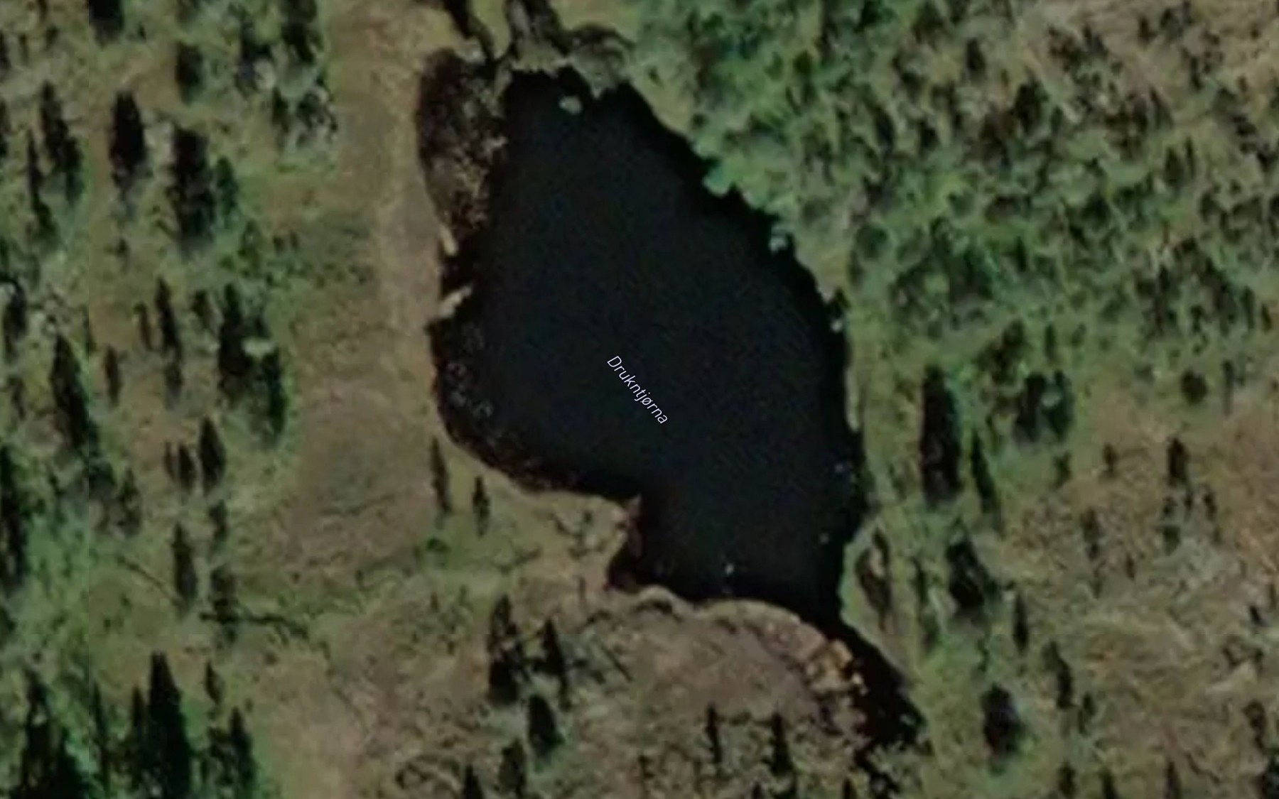 Satellite map of the Drukntjorna