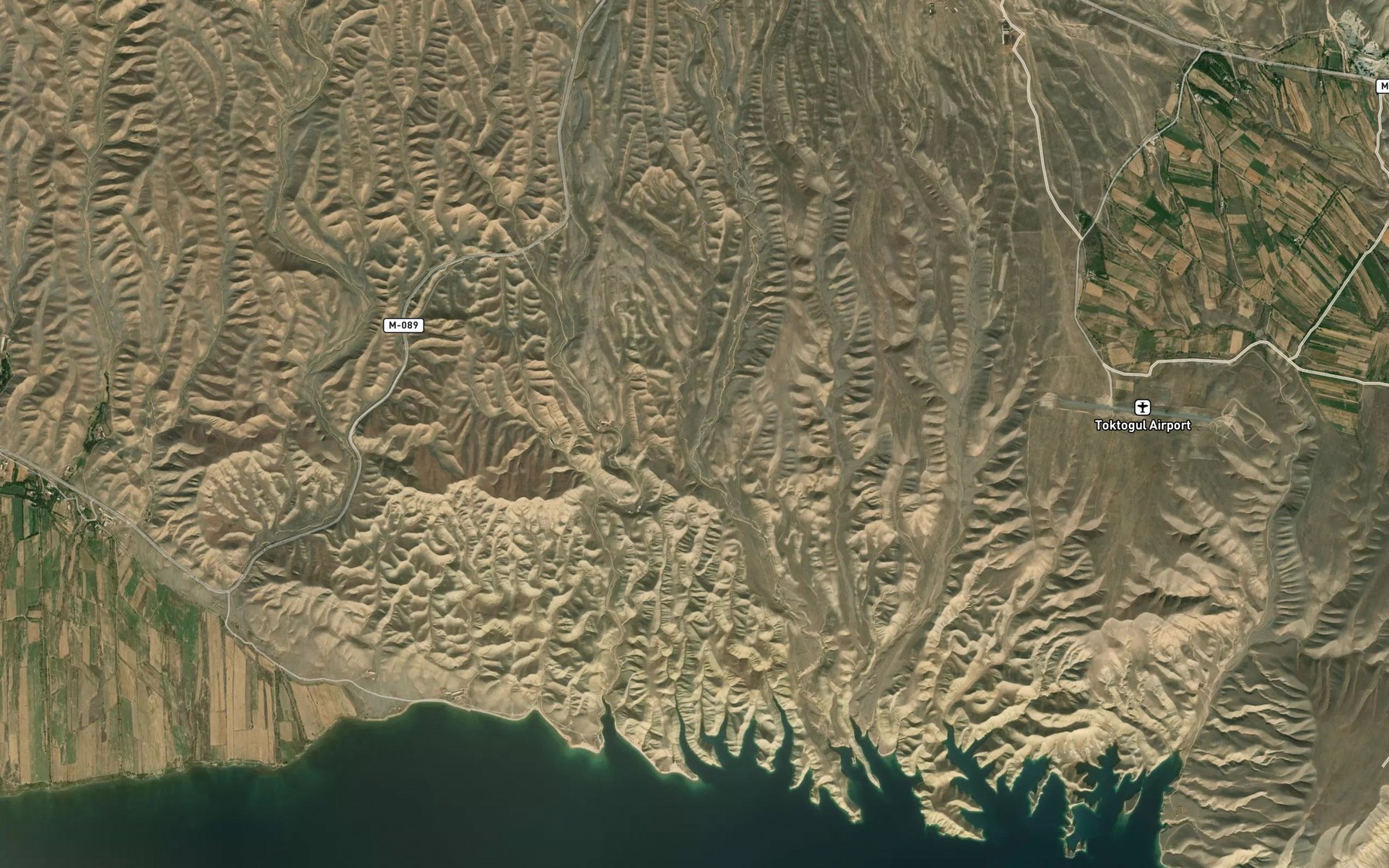 Satellite map of the Rodnik Akbulak