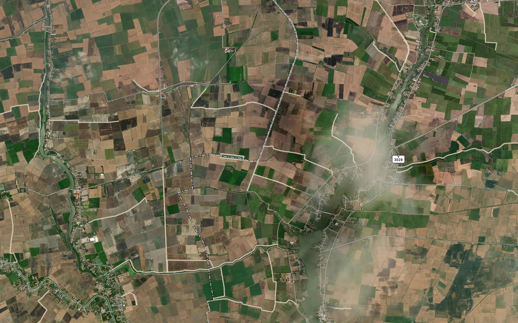 Satellite map of the Khlong Mahason