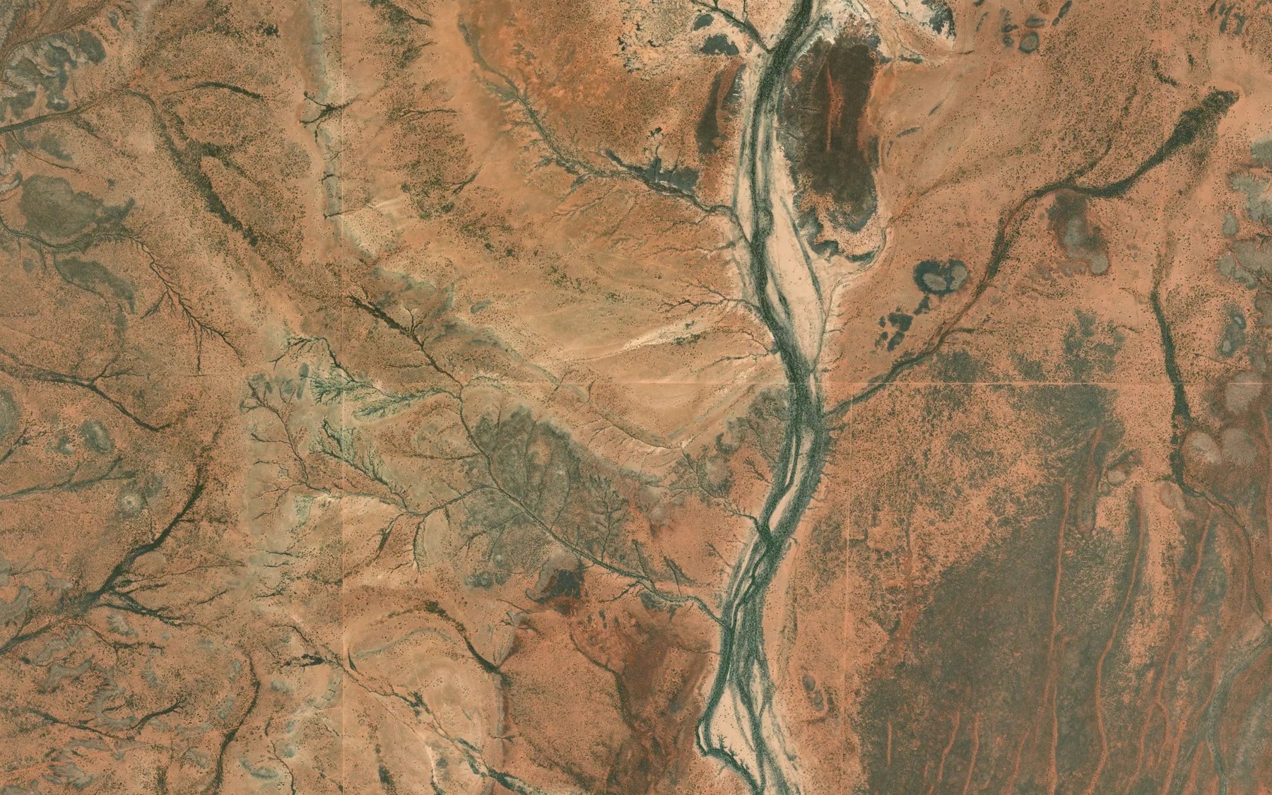 Satellite map of the Korojon Pool