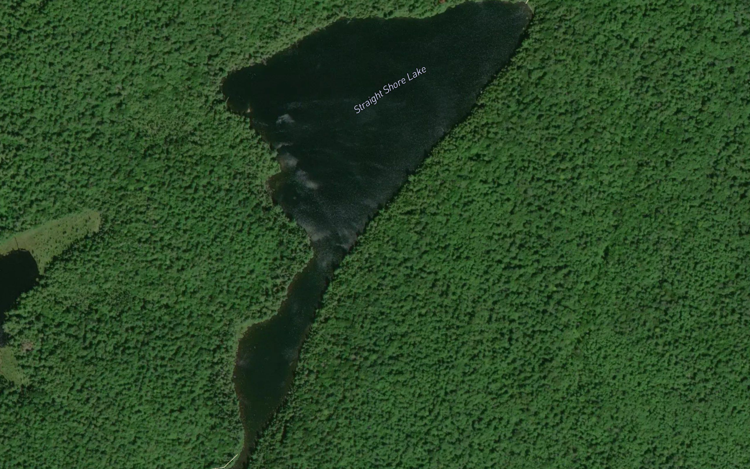 Straight Shore Lake