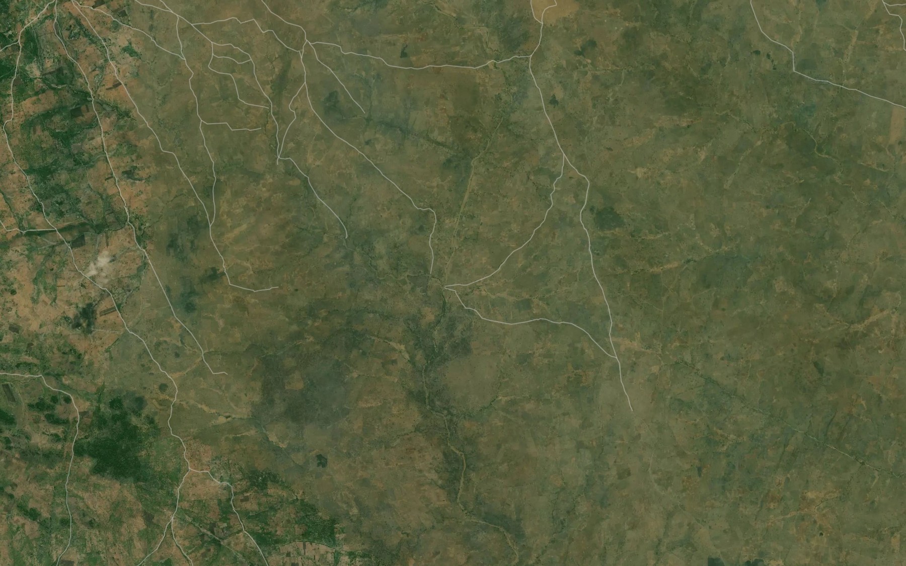 Satellite map of the Mayel Akowaje