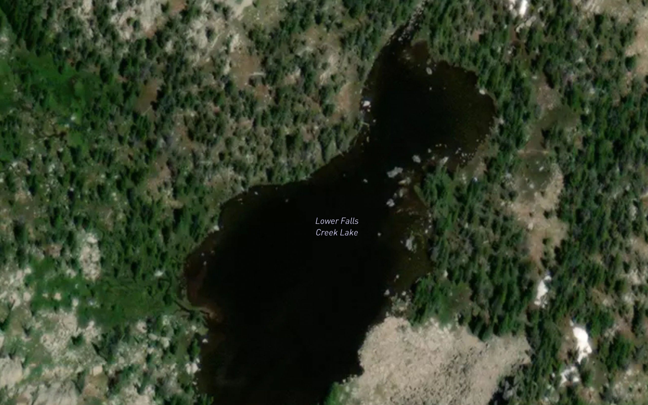 Lower Falls Creek Lake