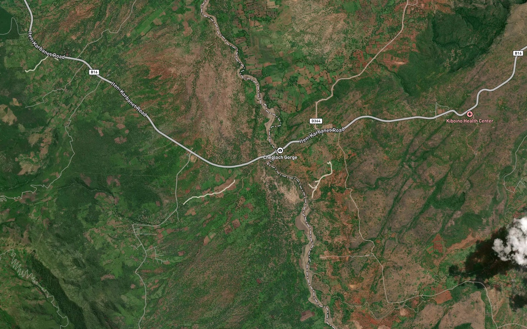 Satellite map of the Kiblabot