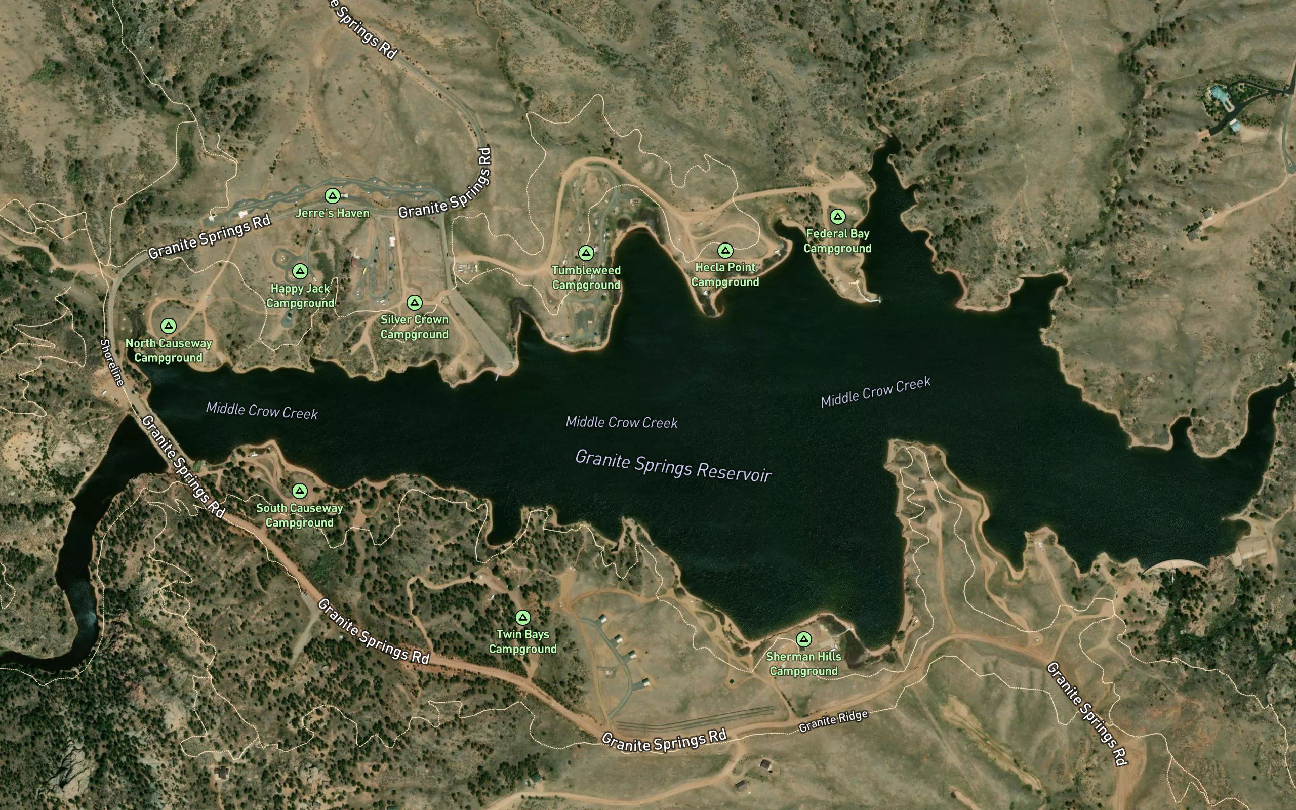 Granite Springs Reservoir